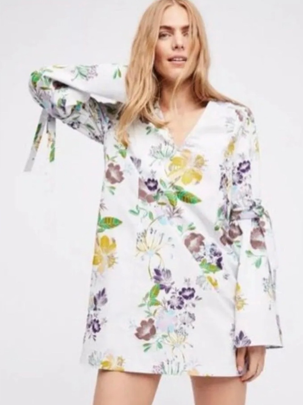 Free People dress Xs NWT 100% cotton PTP 19”